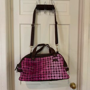 Kate Spade Canvas Overnight bag